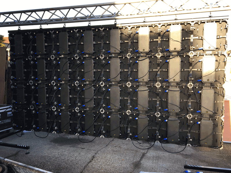 Wiring for the detachable LED display to link high quality lighting.